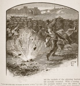 アーチボルドフォーブス、ジョージアヘンティ、アーサーグリフィス少佐による「19世紀の戦い」のイラストを使用した「私たちの献身的な男性の意志」 作： Alfred Pearse